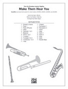 Cover icon of Make Them Hear You (COMPLETE) sheet music for Choral Pax by Stephen Flaherty, Mark Hayes and Lynn Ahrens, easy/intermediate skill level