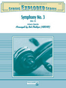 Cover icon of Symphony No. 3 sheet music for string orchestra (full score) by Johann Stamitz, Johann Stamitz and Bob Phillips, intermediate skill level