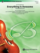 Cover icon of Everything Is Awesome sheet music for string orchestra (full score) by Shawn Patterson, intermediate skill level
