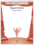 Cover icon of Skygazer Fanfare sheet music for concert band (full score) by Randall D. Standridge, intermediate skill level