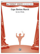 Cover icon of Cape Breton March sheet music for concert band (full score) by John O'Reilly, intermediate skill level