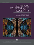 Cover icon of Scherzo Fantastique Excerpts (COMPLETE) sheet music for concert band by Joseph Suk, intermediate skill level