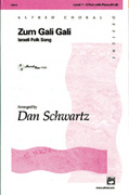 Cover icon of Zum Gali Gali sheet music for choir (2-Part) by Anonymous and Dan Schwartz, intermediate skill level