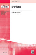 Cover icon of Benedictus sheet music for choir (SATB: soprano, alto, tenor, bass) by Brian Lewis, intermediate skill level