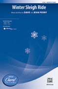 Cover icon of Winter Sleigh Ride sheet music for choir (SAB: soprano, alto, bass) by Dave Perry, intermediate skill level