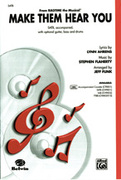 Cover icon of Make Them Hear You (from Ragtime The Musical) sheet music for choir (SATB: soprano, alto, tenor, bass) by Stephen Flaherty, Lynn Ahrens and Jeff Funk, intermediate skill level