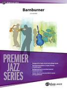 Cover icon of Barnburner sheet music for jazz band (full score) by Les Hooper, intermediate skill level