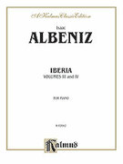 Cover icon of Iberia, Volume III and IV (COMPLETE) sheet music for piano solo by Isaac Albniz, classical score, intermediate skill level
