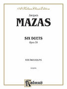 Cover icon of Six Duets, Op. 39 (COMPLETE) sheet music for two violins by Jaques Fereol Mazas and Jaques Fereol Mazas, classical score, intermediate duet