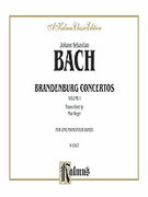 Cover icon of Brandenburg Concertos, Volume I) (Arr. Max Reger (COMPLETE) sheet music for piano four hands by Johann Sebastian Bach, classical score, easy/intermediate skill level
