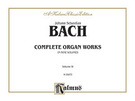 Cover icon of Complete Organ Works, Volume IV (COMPLETE) sheet music for organ solo by Johann Sebastian Bach, classical score, easy/intermediate skill level