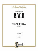 Cover icon of Complete Organ Works, Volume VI (COMPLETE) sheet music for organ solo by Johann Sebastian Bach, classical score, easy/intermediate skill level