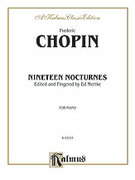 Cover icon of Nineteen Nocturnes, Ed. Eduard Mertke (COMPLETE) sheet music for piano solo by Frdric Chopin, classical score, intermediate skill level