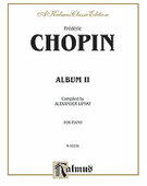Cover icon of Album II (COMPLETE) sheet music for piano solo by Frdric Chopin, classical score, intermediate skill level