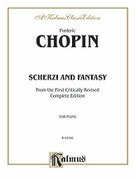 Cover icon of Scherzi and Fantasy in F Minor (COMPLETE) sheet music for piano solo by Frdric Chopin, classical score, intermediate skill level
