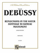 Cover icon of Reflets Dans L'eau (COMPLETE) sheet music for piano solo by Claude Debussy, classical score, intermediate skill level