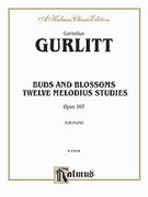 Cover icon of Buds and Blossoms, Op. 107 (COMPLETE) sheet music for piano solo by Cornelius Gurlitt, classical score, intermediate skill level