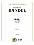 Cover icon of Suites (COMPLETE) sheet music for piano solo by George Frideric Handel, classical score, intermediate skill level