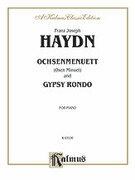 Cover icon of Oxen Minuet and Gypsy Rondo (COMPLETE) sheet music for piano solo by Franz Joseph Haydn, classical score, intermediate skill level
