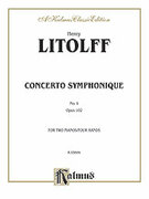 Cover icon of Concerto Symphonique, Op. 102 (COMPLETE) sheet music for two pianos, four hands by Henry Litolff, classical score, easy/intermediate duet