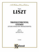 Cover icon of Transcendental Etudes, Volume I (COMPLETE) sheet music for piano solo by Franz Liszt, classical score, intermediate skill level