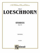 Cover icon of Studies, Op. 65 (COMPLETE) sheet music for piano solo by Albert Loeschorn, classical score, intermediate skill level