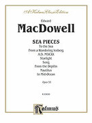 Cover icon of Sea Pieces (COMPLETE) sheet music for piano solo by Edward MacDowell, classical score, intermediate skill level