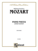 Cover icon of Various Piano Pieces (COMPLETE) sheet music for piano solo by Wolfgang Amadeus Mozart, classical score, intermediate skill level
