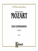 Cover icon of Easy Compositions (COMPLETE) sheet music for piano solo by Wolfgang Amadeus Mozart, classical score, intermediate skill level
