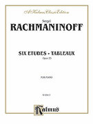 Cover icon of Etudes Tableaux, Op. 33 (COMPLETE) sheet music for piano solo by Serjeij Rachmaninoff and Serjeij Rachmaninoff, classical score, intermediate skill level