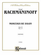 Cover icon of Piano Pieces, Op. 10 (COMPLETE) sheet music for piano solo by Serjeij Rachmaninoff and Serjeij Rachmaninoff, classical score, intermediate skill level