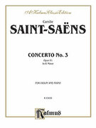 Cover icon of Violin Concerto No. 3 in B Minor, Op. 61 (COMPLETE) sheet music for violin and piano by Camille Saint-Sans, classical score, intermediate skill level