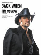 Cover icon of Back When sheet music for piano, voice or other instruments by Tim McGraw, easy/intermediate skill level