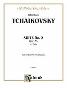 Cover icon of Suite No. 2 in C Major, Op. 53 (COMPLETE) sheet music for piano four hands by Pyotr Ilyich Tchaikovsky and Pyotr Ilyich Tchaikovsky, classical score, easy/intermediate skill level