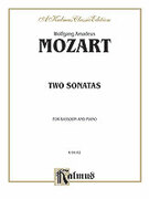 Cover icon of Two Sonatas (COMPLETE) sheet music for Bassoon and Piano by Wolfgang Amadeus Mozart, classical score, intermediate skill level