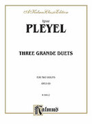 Cover icon of Three Grande Duets, Op. 69 (COMPLETE) sheet music for two violins by Ignaz Joseph Pleyel and Ignaz Joseph Pleyel, classical score, intermediate duet