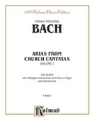 Cover icon of Tenor Arias, Volume I (COMPLETE) sheet music for voice and piano by Johann Sebastian Bach, classical score, intermediate skill level