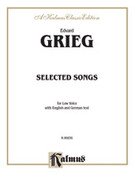 Cover icon of Selected Songs for Low Voice-- 36 Songs (COMPLETE) sheet music for voice and piano by Edvard Grieg, classical score, intermediate skill level