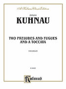 Cover icon of Two Preludes and Fugues and a Toccata (COMPLETE) sheet music for organ solo by George Frideric Handel, classical score, easy/intermediate skill level