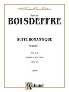 Cover icon of Suite Romantique, Op. 24 (COMPLETE) sheet music for violin and piano by Ren de Boisdeffre, classical score, intermediate skill level