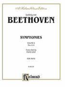 Cover icon of Symphonies, Nos. 6-9) (Arr. Franz Liszt (COMPLETE) sheet music for piano solo by Ludwig van Beethoven, classical score, intermediate skill level