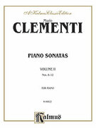 Cover icon of Piano Sonatas, Volume II (COMPLETE) sheet music for piano solo by Muzio Clementi, classical score, intermediate skill level