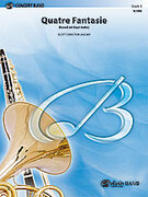 Cover icon of Quatre Fantasie sheet music for concert band (full score) by Scott Director, easy/intermediate skill level