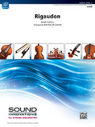 Cover icon of Rigaudon sheet music for string orchestra (full score) by Henry Purcell and Bob Phillips, classical score, beginner skill level