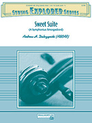 Cover icon of Sweet Suite (COMPLETE) sheet music for string orchestra by Andrew Dabczynski and Andrew Dabczynski, easy skill level