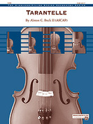 Cover icon of Tarantelle sheet music for string orchestra (full score) by Almon C. Bock, classical score, intermediate skill level