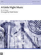 Cover icon of A Little Night Music (COMPLETE) sheet music for concert band by Wolfgang Amadeus Mozart, classical score, easy skill level