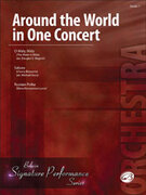 Cover icon of Around the World in One Concert (COMPLETE) sheet music for string orchestra by Elena Roussanova Lucas, Douglas E. Wagner and Michael Story, beginner skill level
