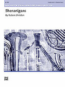 Cover icon of Shenanigans sheet music for concert band (full score) by Robert Sheldon, easy skill level