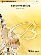 Cover icon of Regency Fanfare sheet music for concert band (full score) by Michael Story, beginner skill level
